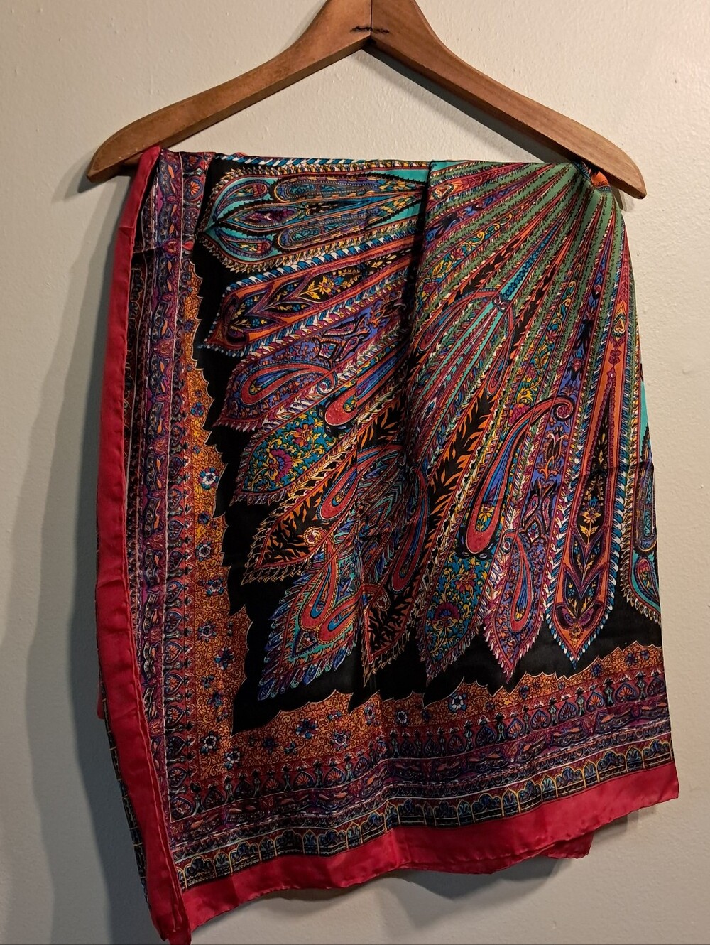 Women’s Multi-Color Silk Scarf